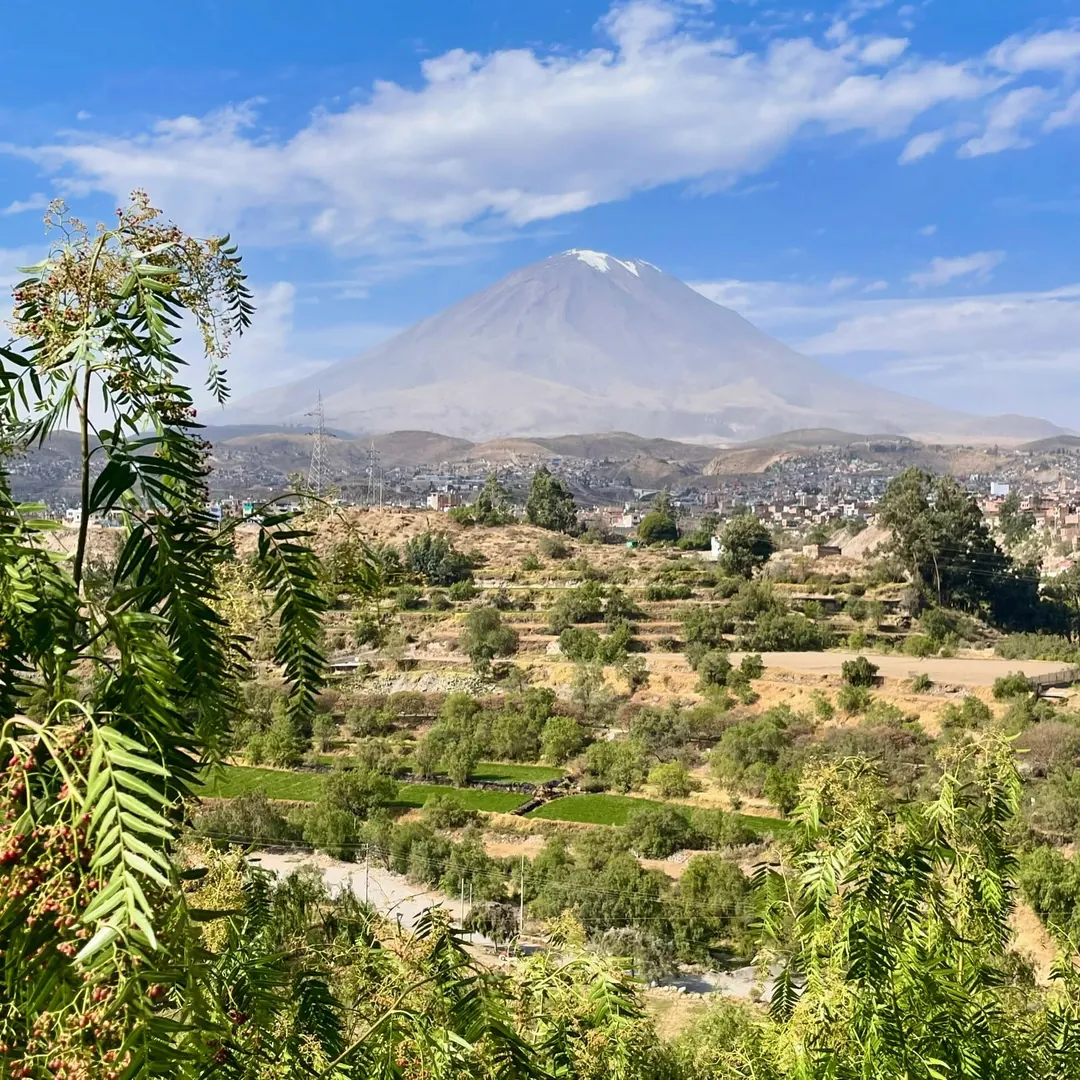 El Misti volcano above Arequipa