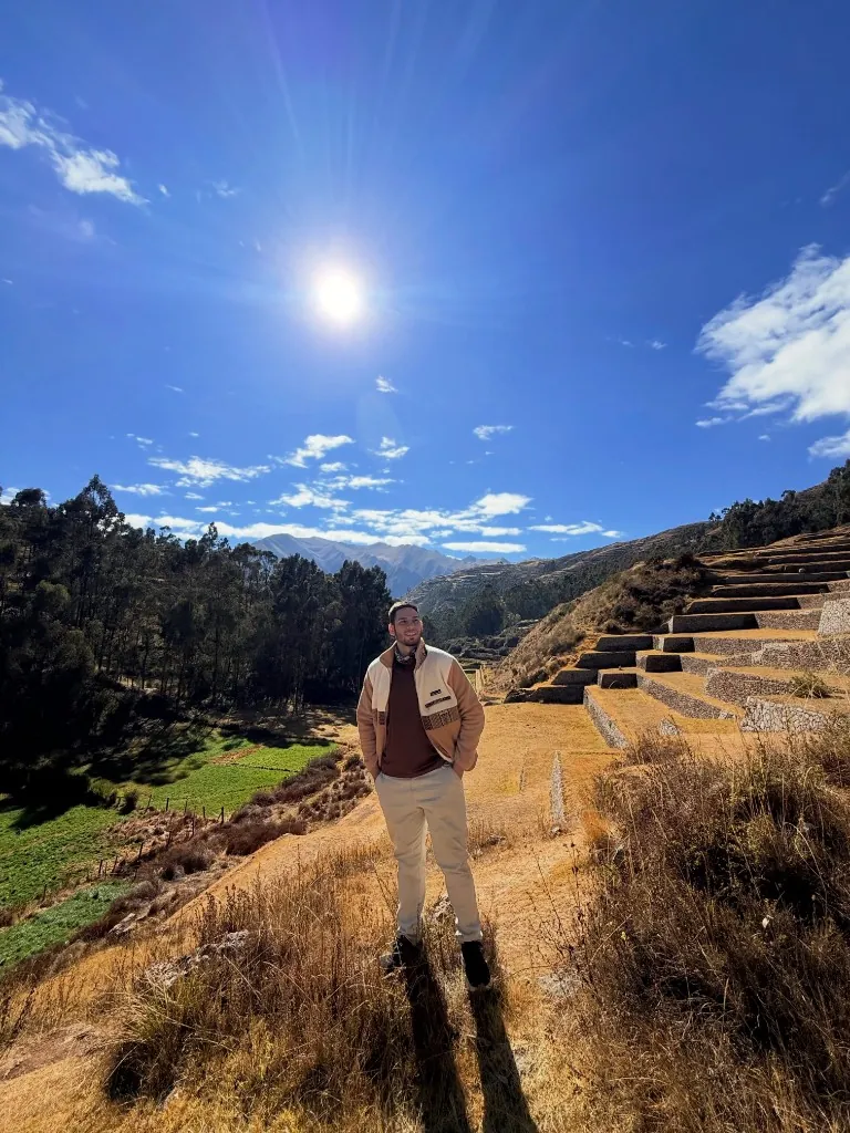 Agricultural terraces in Chinchero