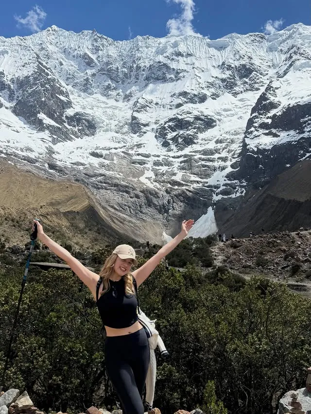 Humantay glacier in the Salkantay valley