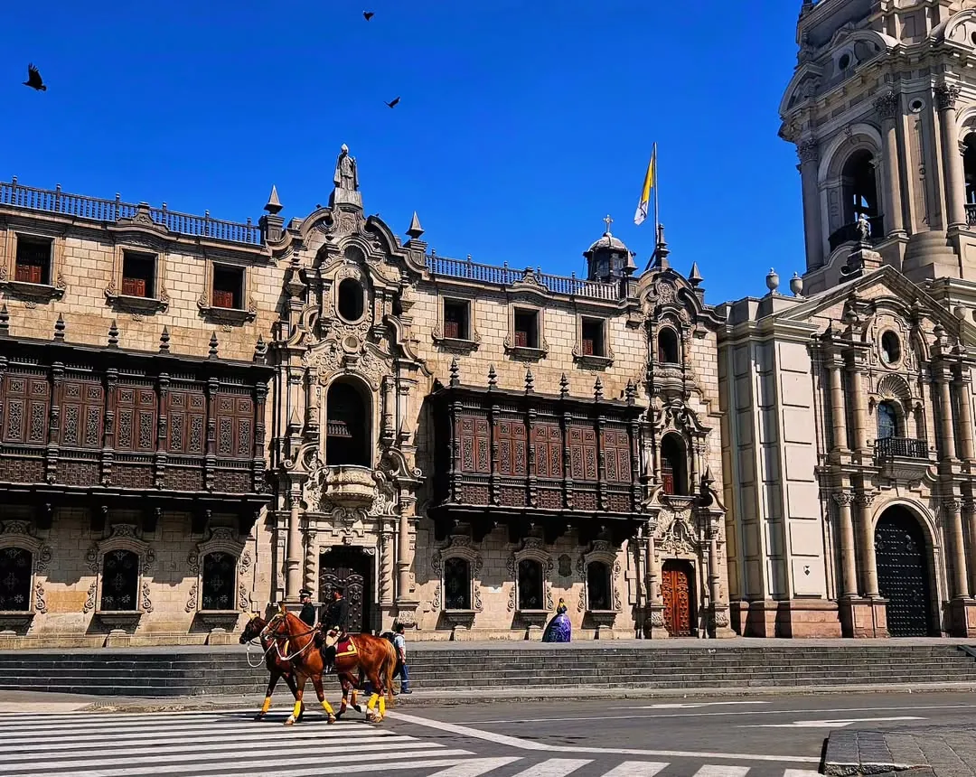 Lima's Historic Center, by the Main Square