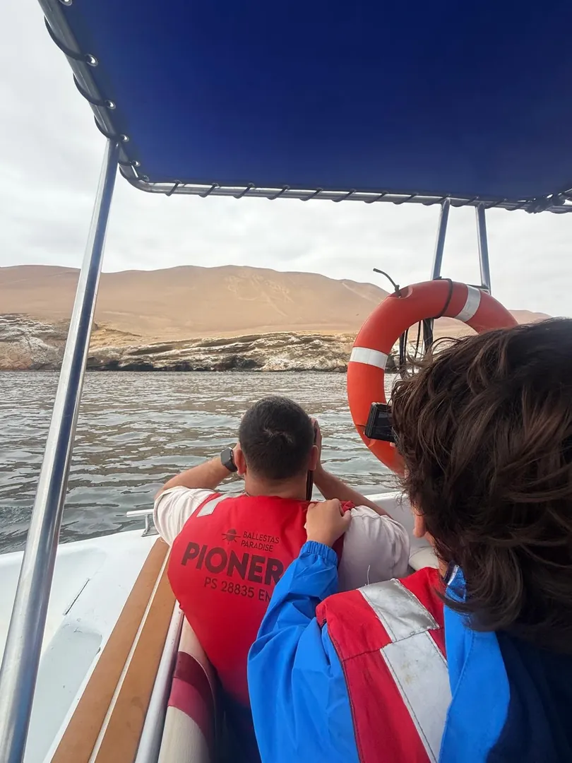 Paseo en bote hacia las Islas Ballestas