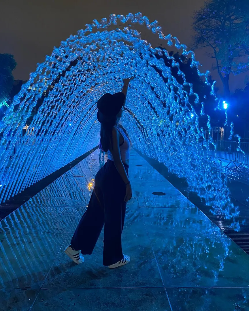 Water tunnel at the Magic Water Circuit