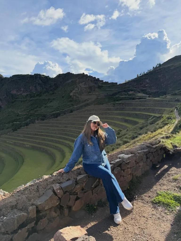 Terrazas agrícolas del parque arqueológico de Pisac