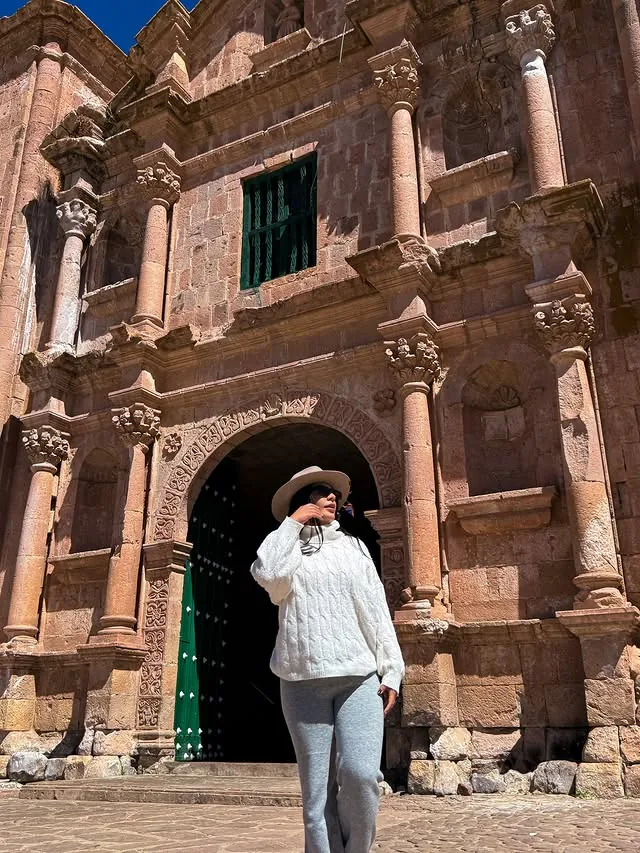 Portada de la iglesia de Pukará