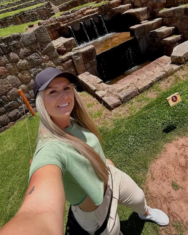 Inca hydraulic engineering at Tipón