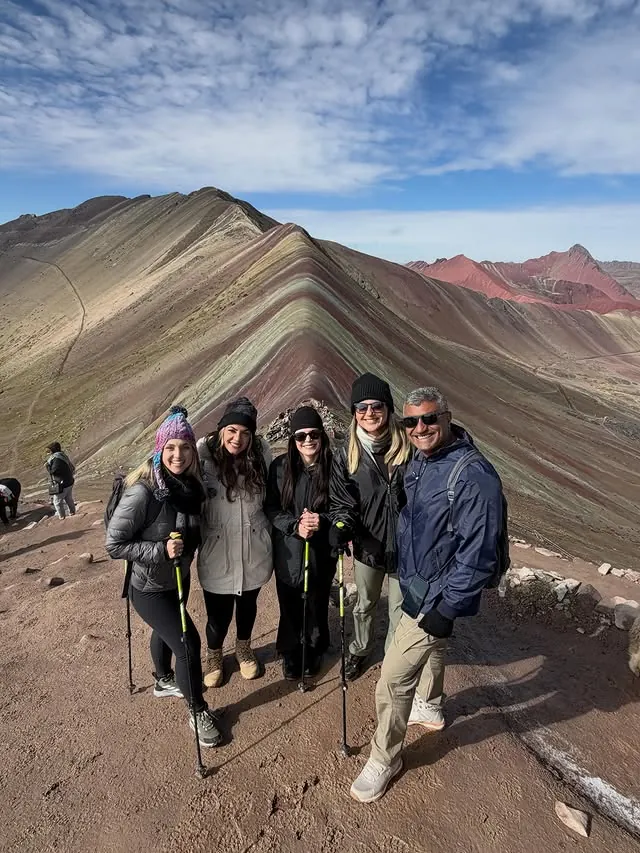 Experience on the summit of Vinicunca